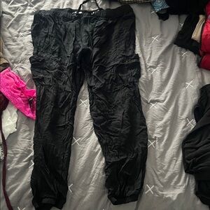Black Cargo Pants